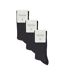 Steven - 3 Paires Femme Chaussettes Laine Merinos Tricoté Chaudes Randonnée-2