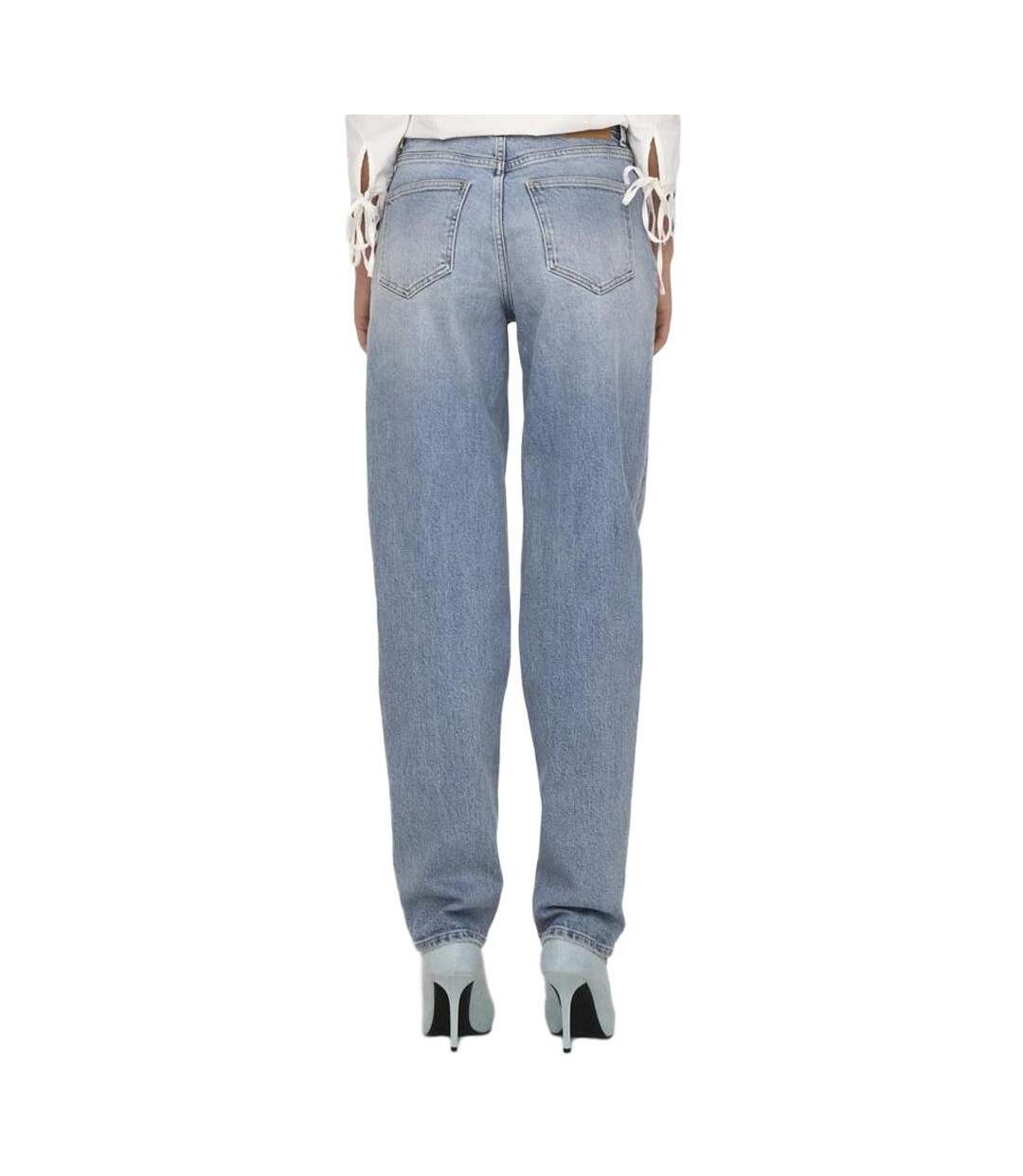 Jean bleu mom femme only juicy-2
