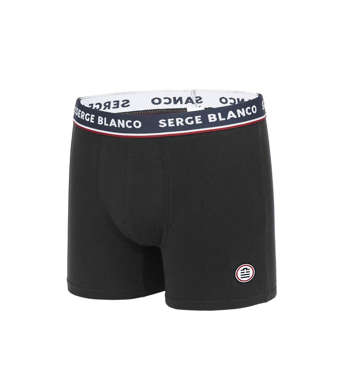 Lot de 4 Boxers Serge Blanco coton homme French Serge Blanco-4