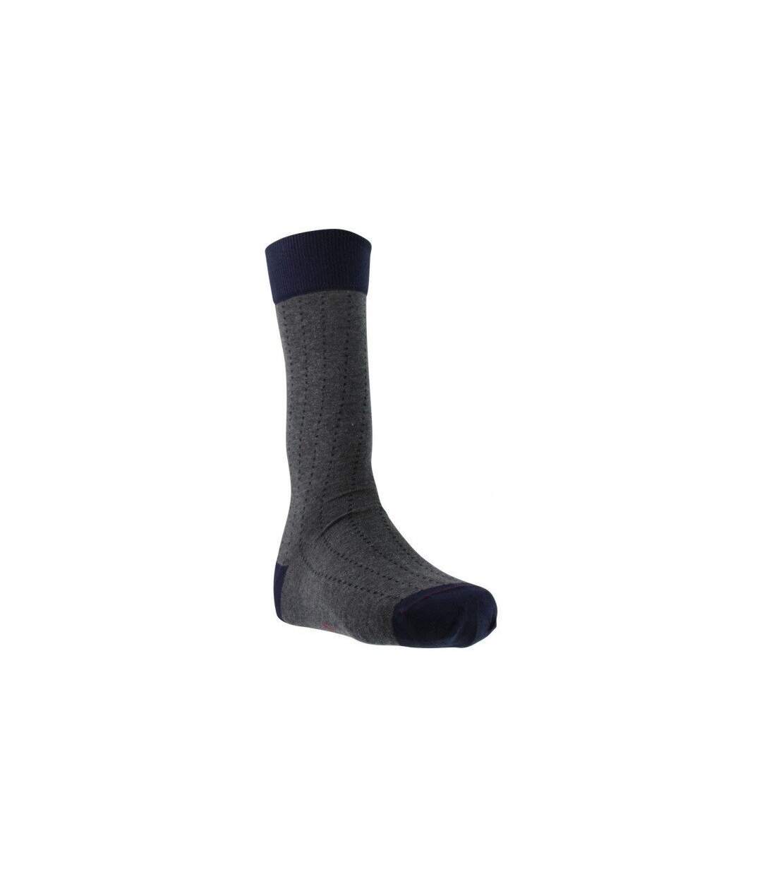 LABONAL Chaussettes Homme Coton AJOUREE Gris foncé