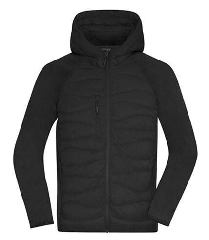 Doudoune hybride homme - JN1330 - noir