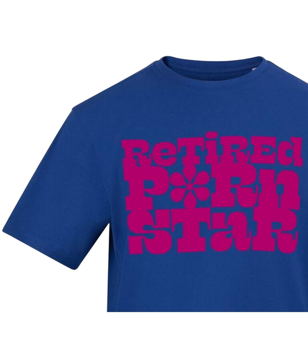 T-shirt Motif/style Imprimé Retired Homme Bleu AWD-3
