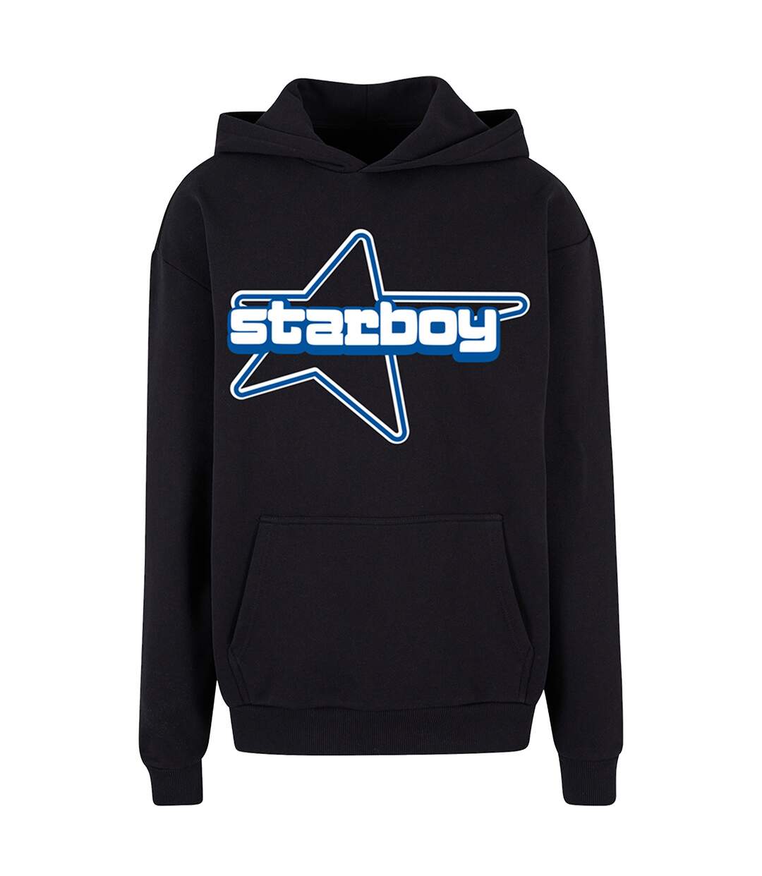 Sweat À Capuche Y2k Starboy Homme Noir 9N1M SENSE-2