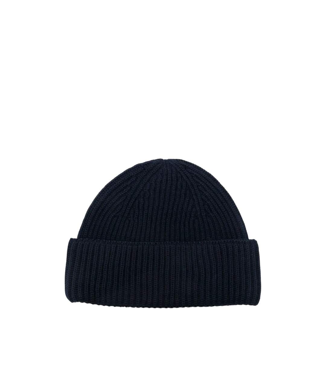 Unisex Adult Fox Virgin Wool Beanie Classic Navy Blue Maison Kitsuné-2