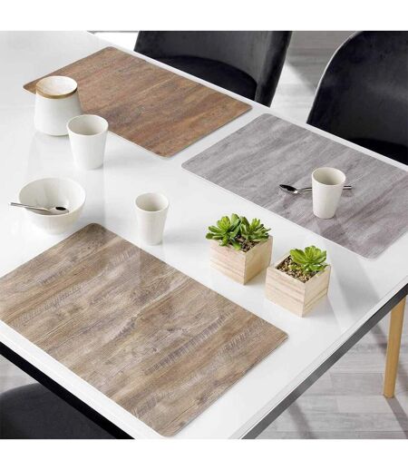 Set de Table Design Venise 28x43cm Gris
