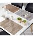 Set de Table Design Venise 28x43cm Gris-3