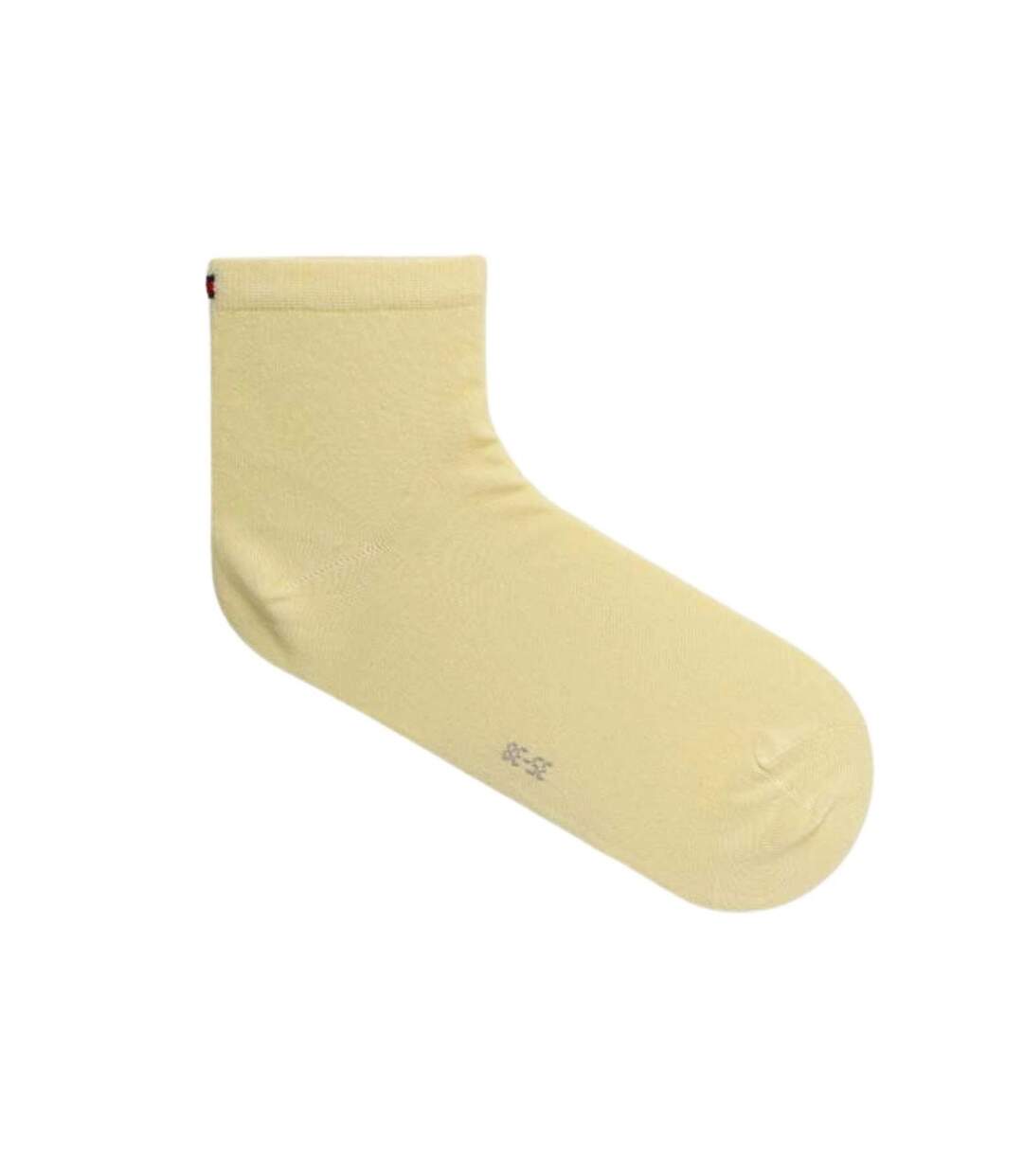 Socquettes Motif/style Logo Brodé Femme Blanc Jaune Tommy Hilfiger-2