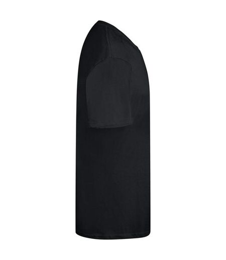 T-shirt Manches Courtes Homme Noir Casual