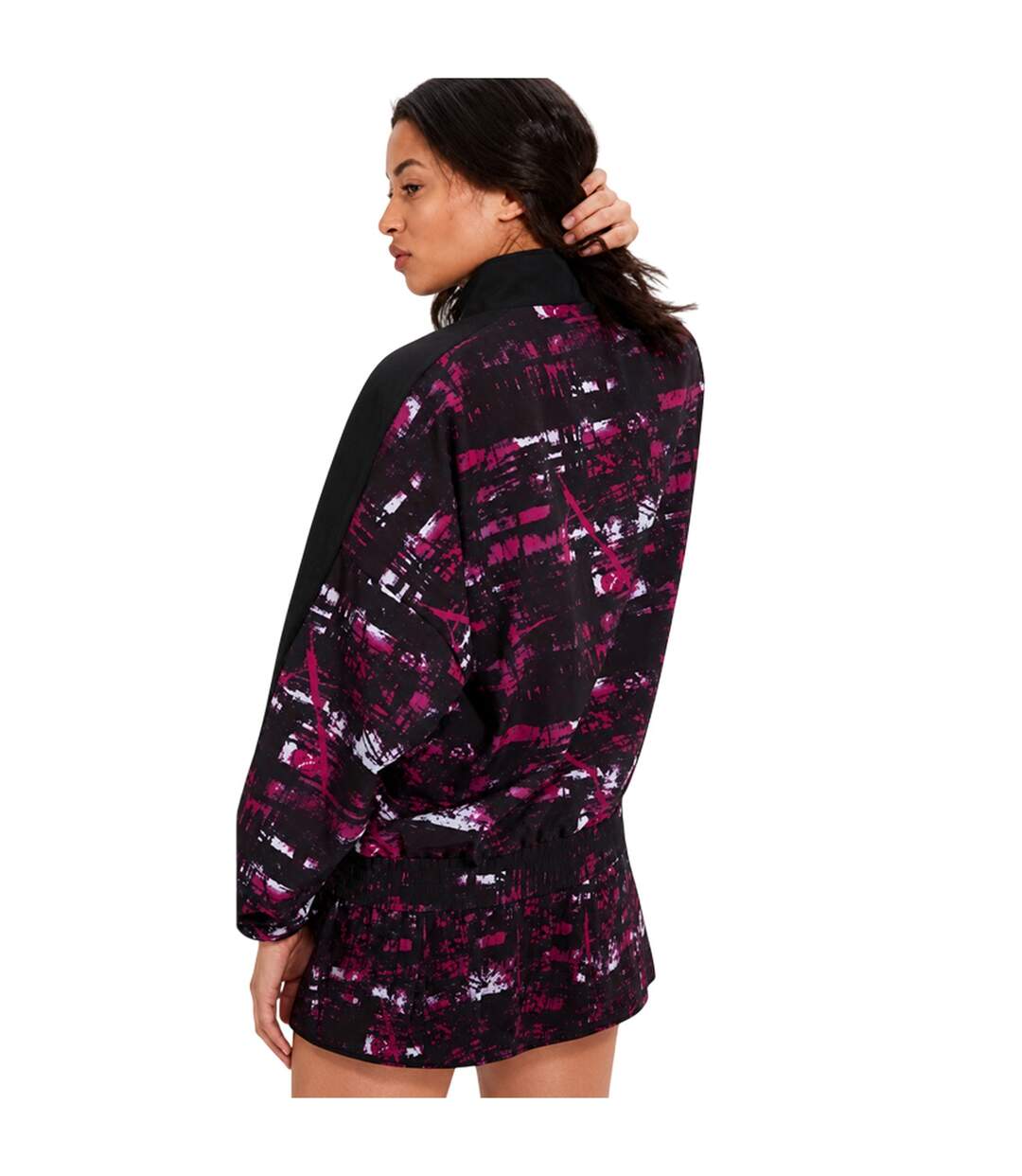 Veste De Survêtement Boulevard Femme Noir Rose Ellesse-3