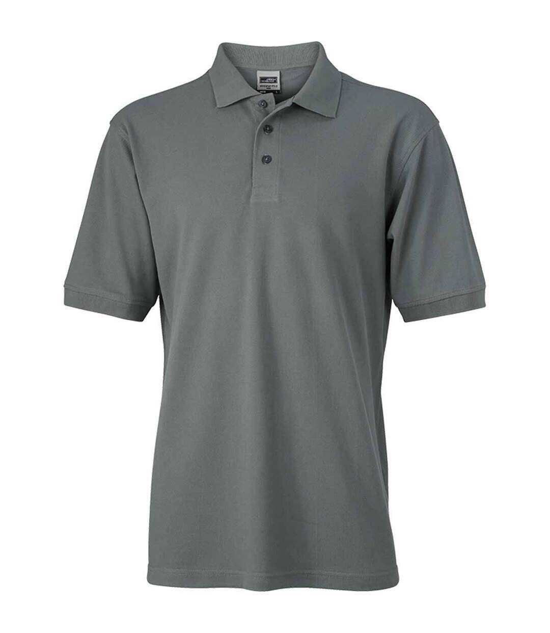 Polo homme workwear - JN830 - gris foncé