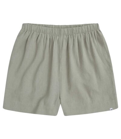 Short Nova Femme Vert Pâle Animal