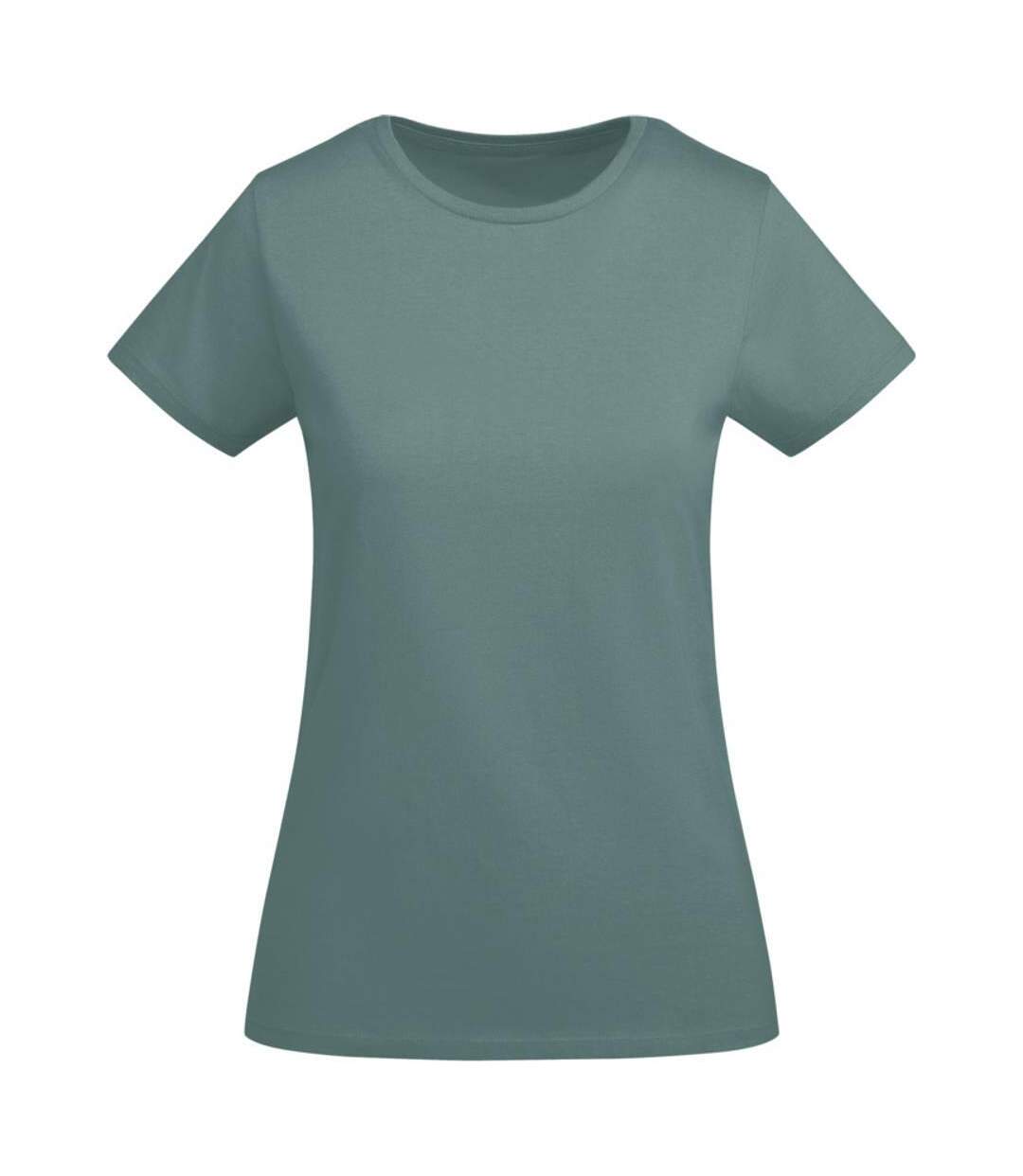 Womens/ladies Breda Short-sleeved T-shirt Calm Blue Roly-1