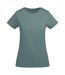 Womens/ladies Breda Short-sleeved T-shirt Calm Blue Roly-1