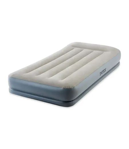 Matelas Gonflable Électrique 1 Place Midrise 191cm Gris