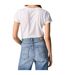 T-shirt Femme Blanc Pepe Jeans-4