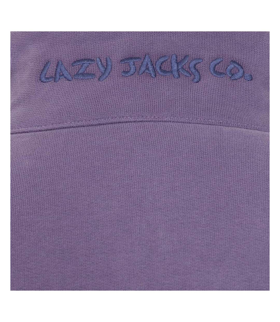 Sweat Motif/style Logo Femme Violet Lazy Jacks-4