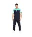 Polo jabblist homme bleu marine / turquoise vif / blanc Crosshatch Crosshatch