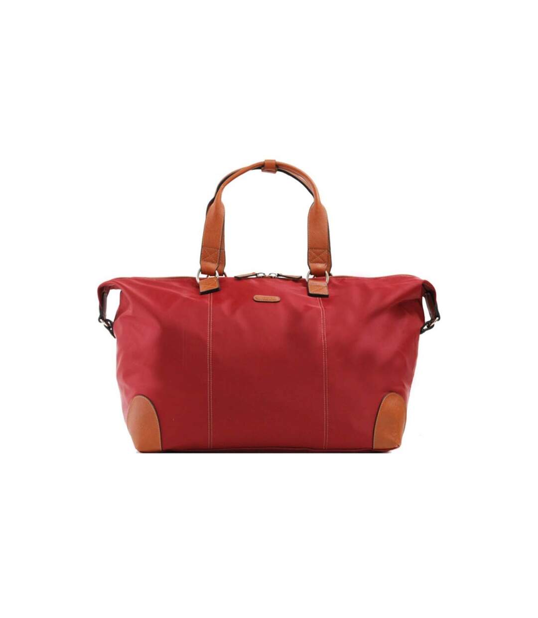 Katana - Sac de voyage nylon et cuir XL - rouge - 7667-2