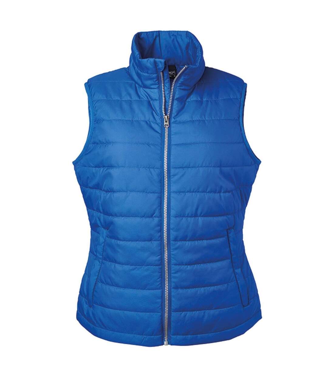 Bodywarmer gilet sans manches - JN1135 - bleu roi - Femme