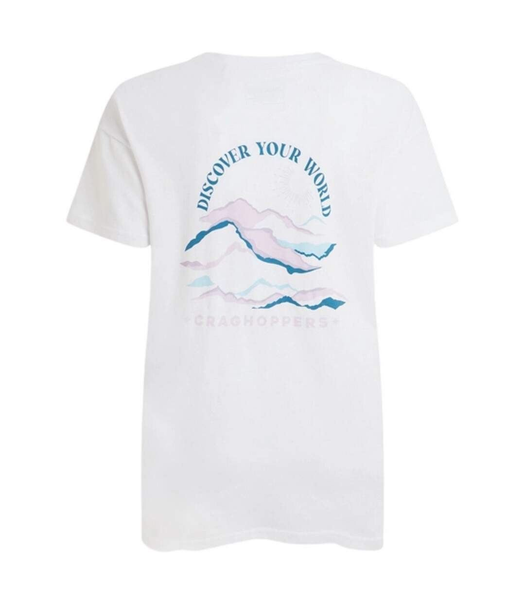 T-shirt Motif/style Imprimé Au Dos Femme Blanc Craghoppers-3