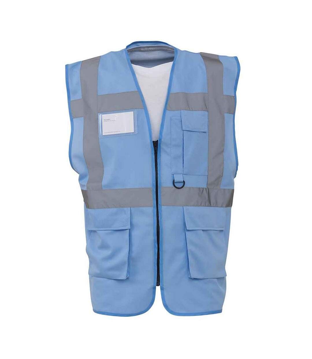 Gilet executive adulte bleu ciel Yoko Yoko