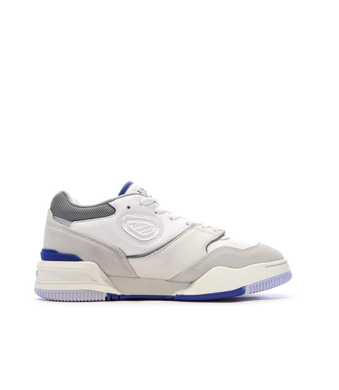Baskets blanc/bleu homme lacoste lineshot 124-2