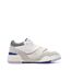 Baskets blanc/bleu homme lacoste lineshot 124-2