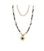 Collier bleu/violet femme clio blue co3938sd-2