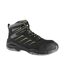 Womens/ladies Footwear Fit Bimberi Peak Coated Leather Safety Boots Black Mascot-1