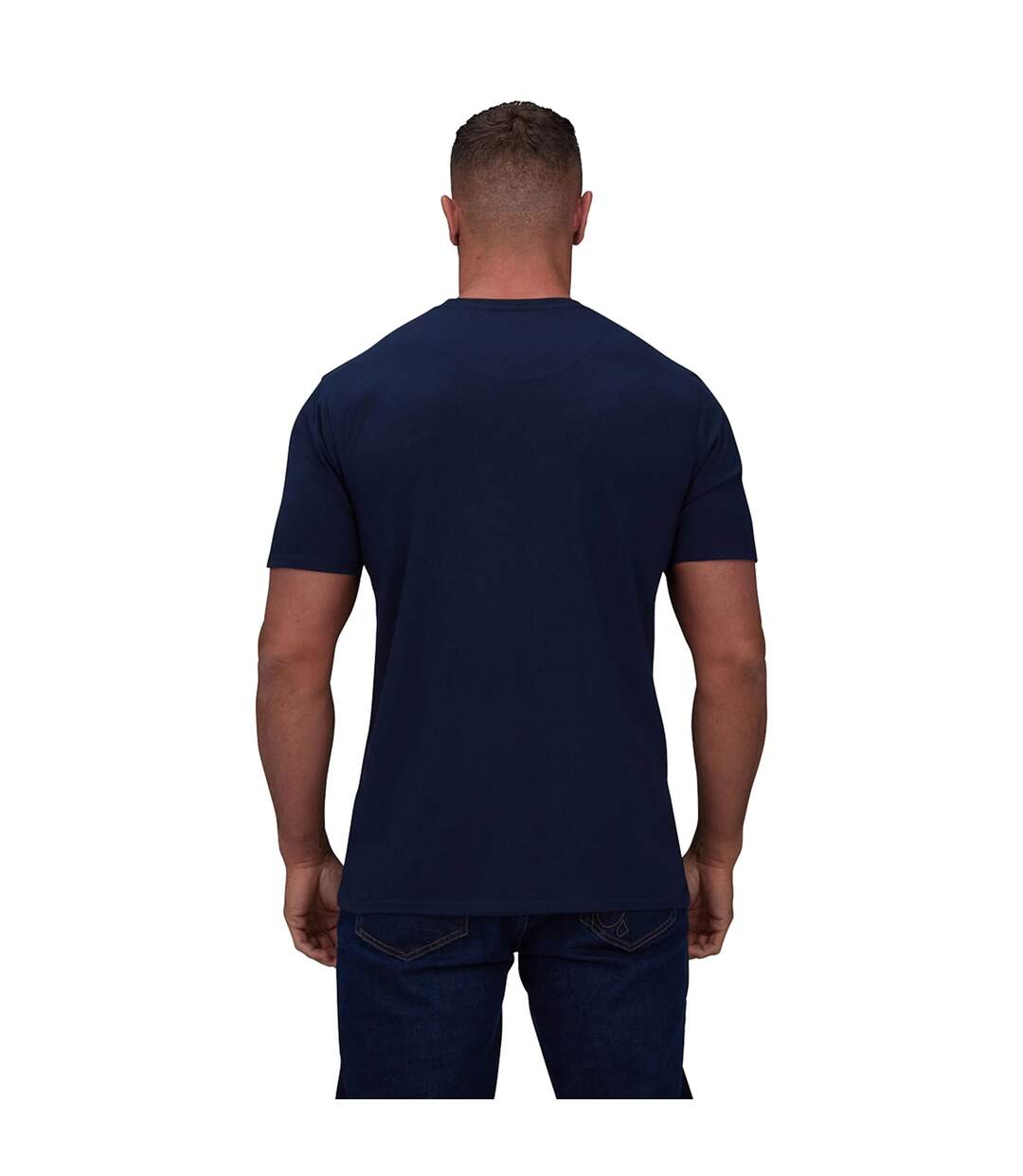 Mens Classic Organic T-shirt Navy Raging Bull-2