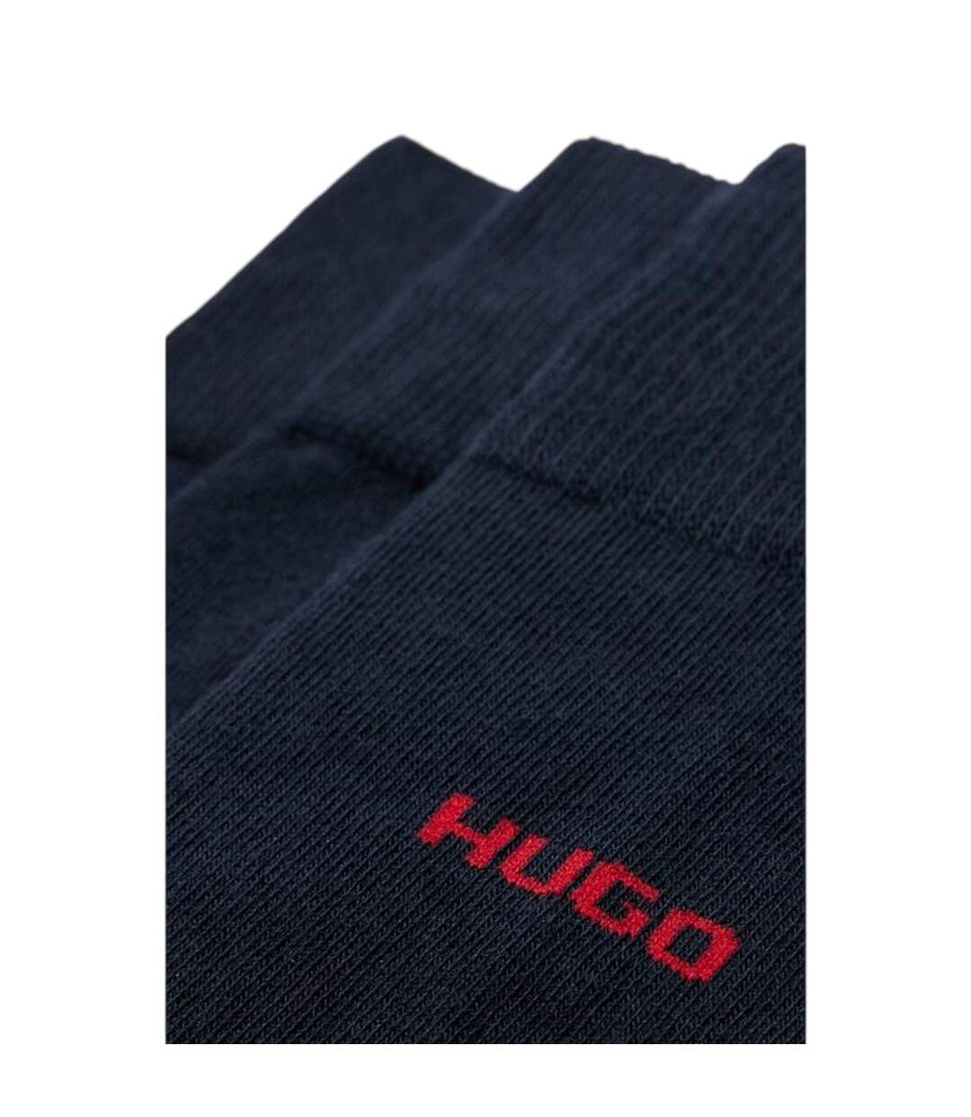 Lot De 3  Socquettes Homme Bleu Foncé Hugo-2