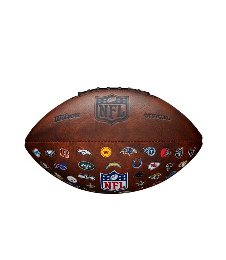 Logo American Football One Size Brown Wilson