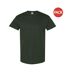 Lot de 5  t-shirts manches courtes hommes vert forêt Gildan