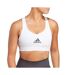 Brassière Blanche Femme Adidas HR2889 - L