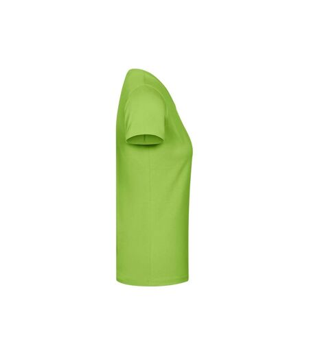 T-shirt Premium Femme Vert Citron Promodoro