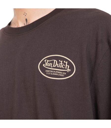T-shirt homme relax en jersey avec print devant et dos José Vondutch