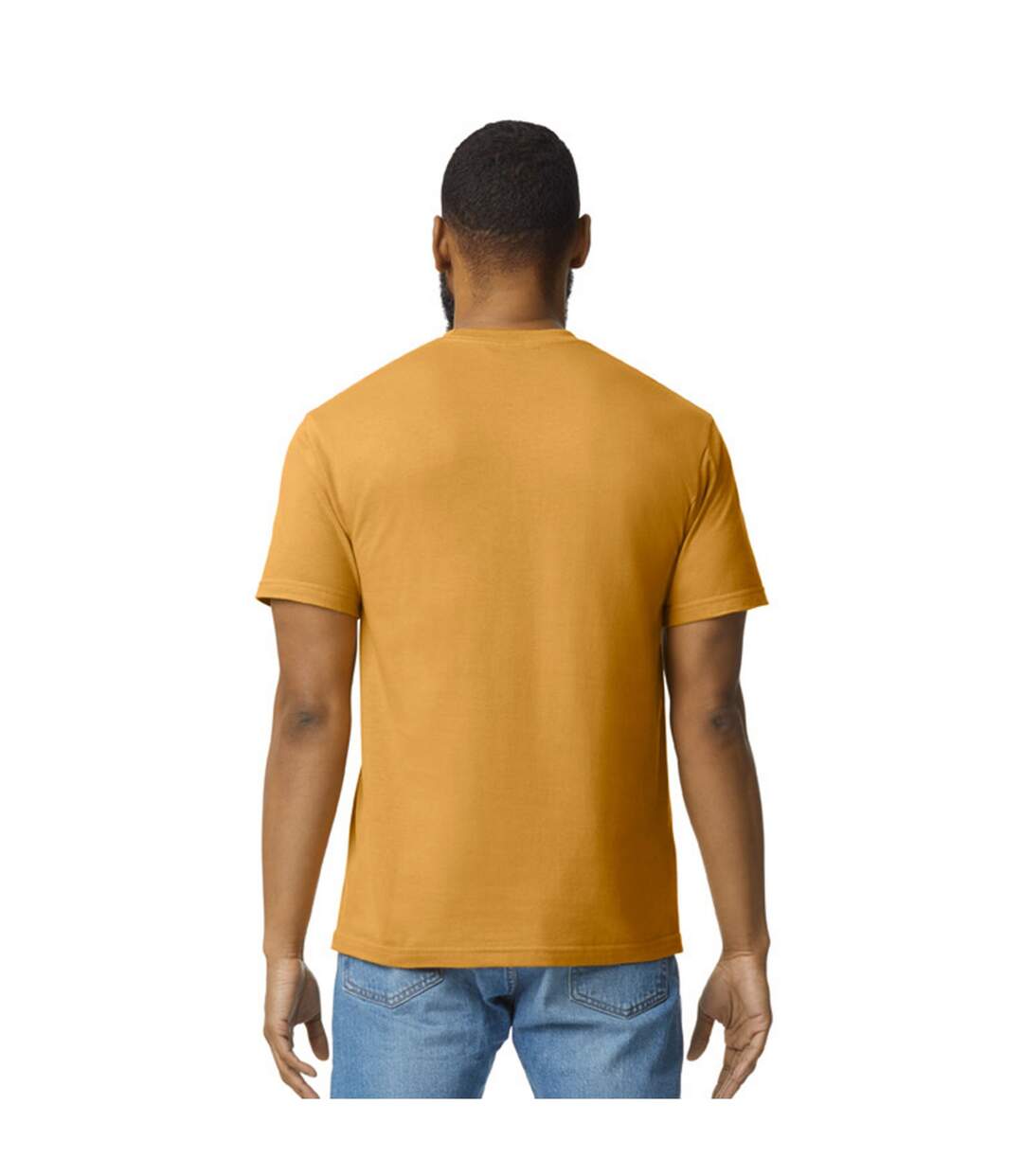 T-shirt Softstyle Adulte Moutarde Gildan-3