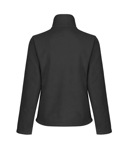 Regatta Womens/Ladies Full-Zip 210 Series Microfleece Jacket (Black) - UTRG1591