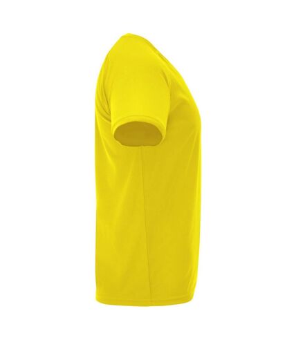 Roly Mens Bahrain Short-Sleeved Sports T-Shirt (Yellow) - UTPF4339