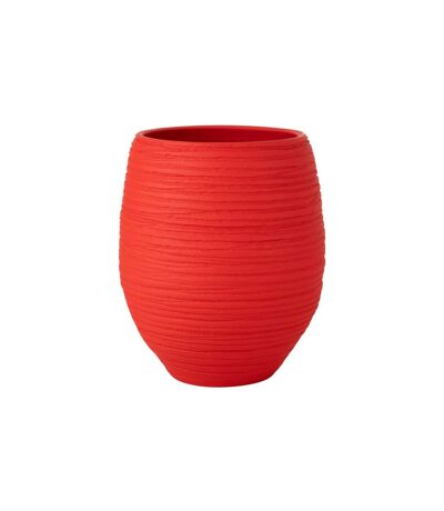 Cache-Pot en Céramique Fiesta 60cm Rouge