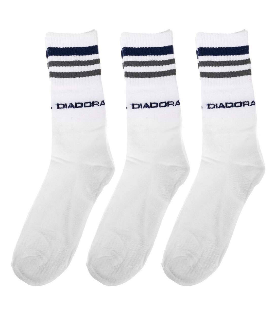 Pack-3 High Top Sports Socks D9090 unisex