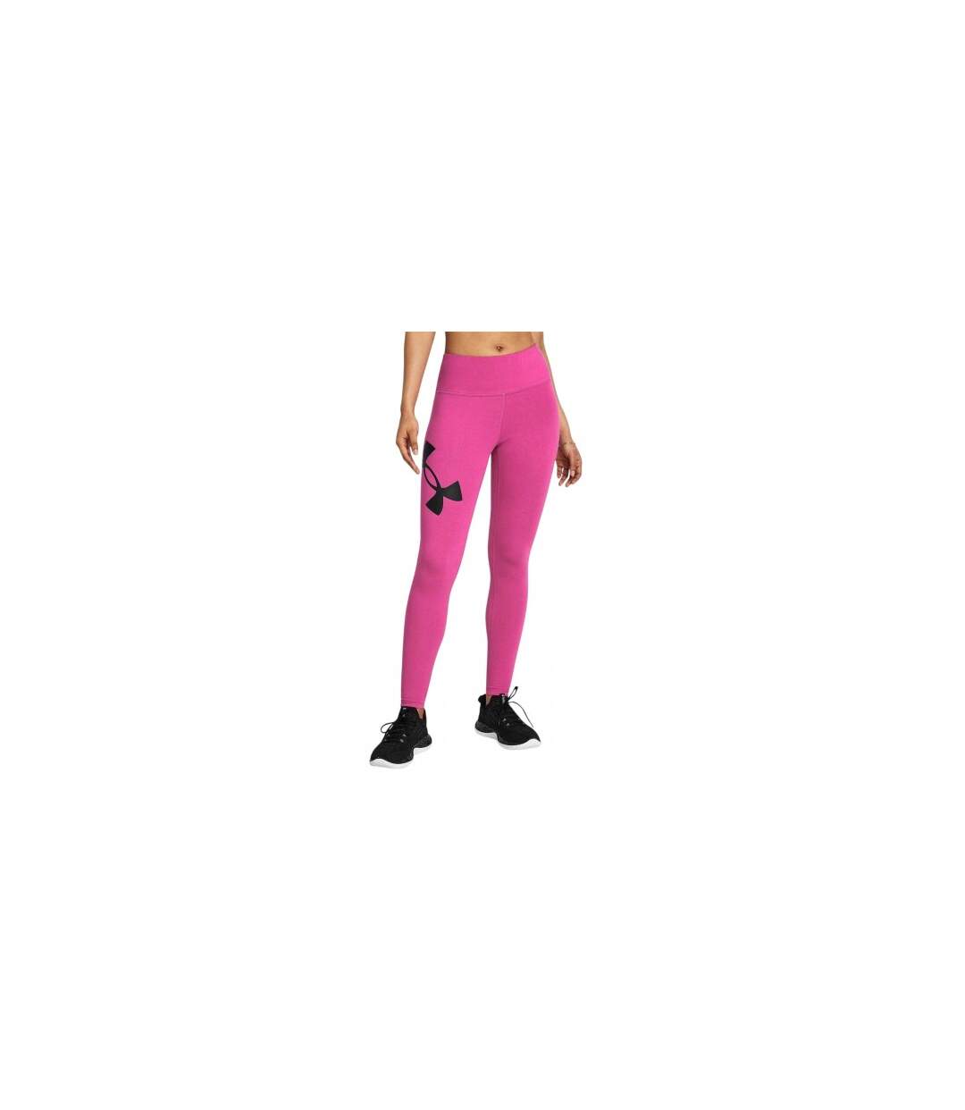 Legging Campus Femme Rose Noir Under Armour-1