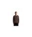 Pull Tricoté Col Ras-du-cou Motif/style Logo Homme Marron Lyle & Scott-1