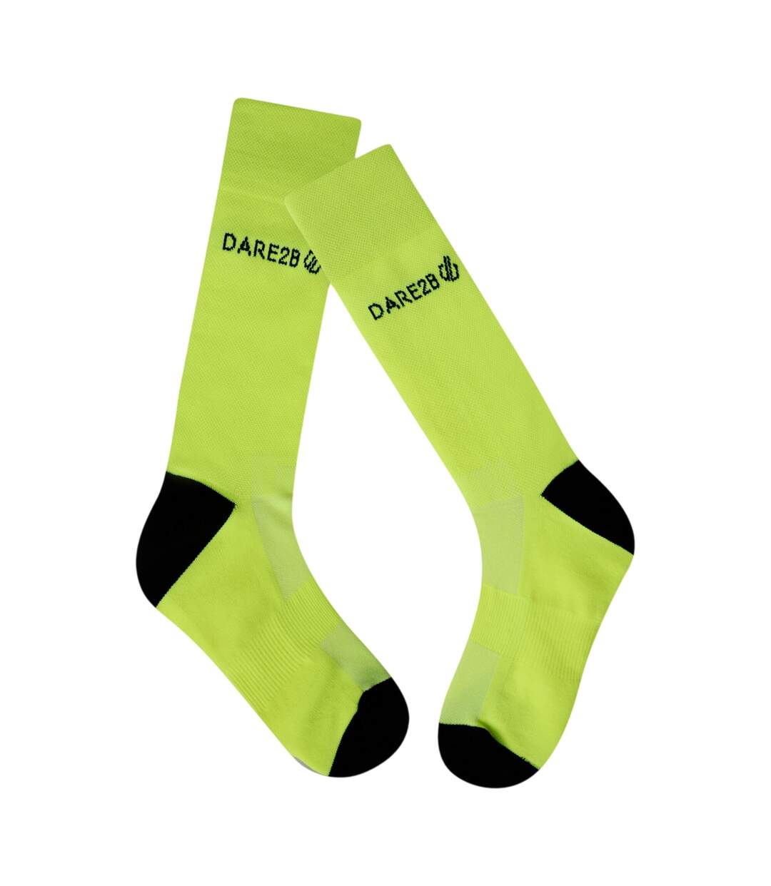 Unisex Adult Performance Cycling Socks Fluorescent Yellow Dare 2B-2