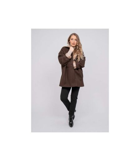 Manteau capuche doublure carreaux ULEZ - Dona X Lisa