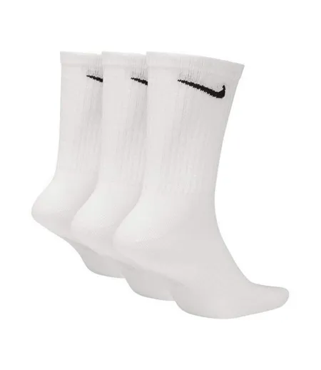 Chaussettes Tous Les Jours Motif/style Logo Adulte Blanc Nike