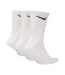 Chaussettes Tous Les Jours Motif/style Logo Adulte Blanc Nike-2