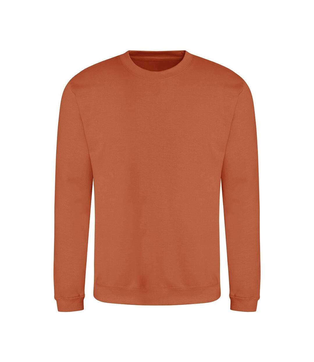 Sweat Adulte Orange Foncé Awdis-1