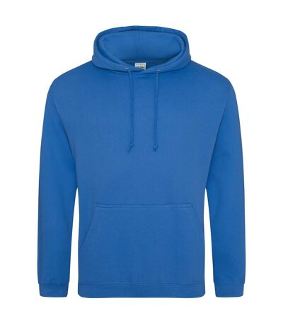 Sweat À Capuche College Adulte Bleu Saphir Awdis