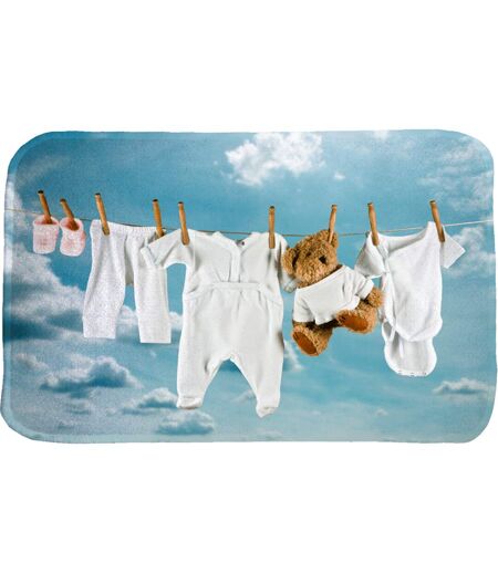 Tapis enfant tissé DOUX LIN